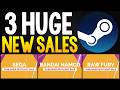 3 AWESOME NEW STEAM SALES AND DEALS + MORE GREAT STEAM GAME DEALS!