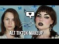 ПЕРЕВОПЛОЩЕНИЕ: АЛЬТ ТИКТОК МАКИЯЖ // alt tiktok makeup transformation