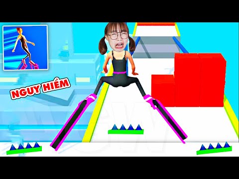 Hà Sam Đeo Giày Cao Gót Tham Gia Cuộc Thi Chạy Trên Cao Về Đích Đầu Tiên - High Heels