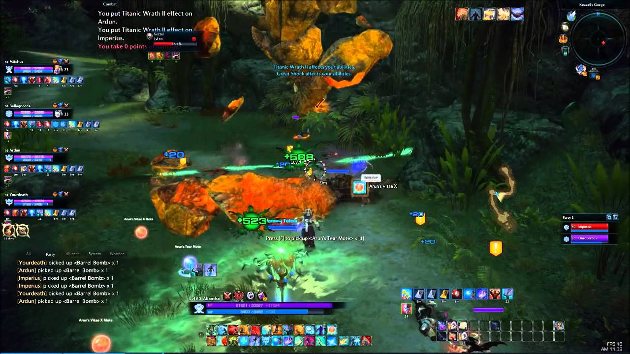 TERA Rising: Kezzel's Gorge - Mystic Guide - YouTube