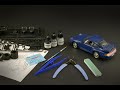 Italeri Porsche 911 1:24 scale - Video Tutorial Part 1