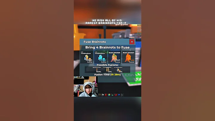 Caylus -999 Aura Moment In Steal A Brainrot...💀☠️ #shorts #stealabrainrot #roblox