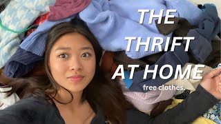 THRIFTING IN MY OWN BEDROOM