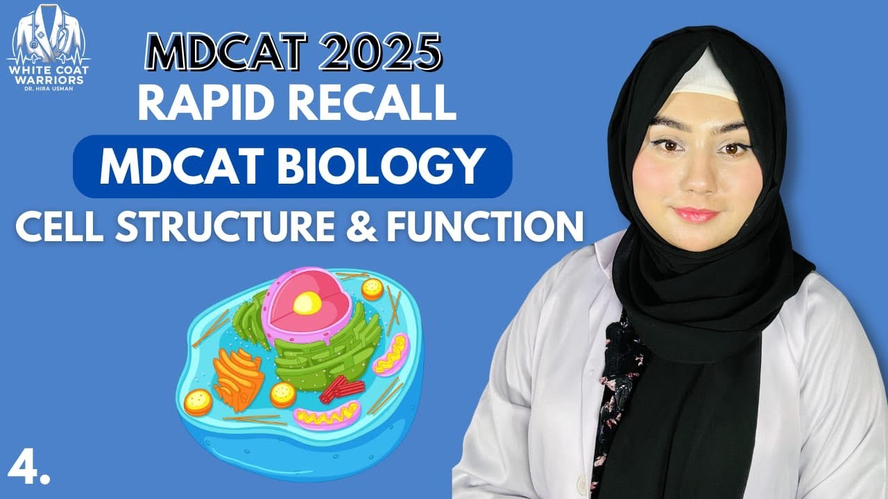 🔍 Cell Structure & Function | MDCAT Biology Crash Course Revision 🧪
