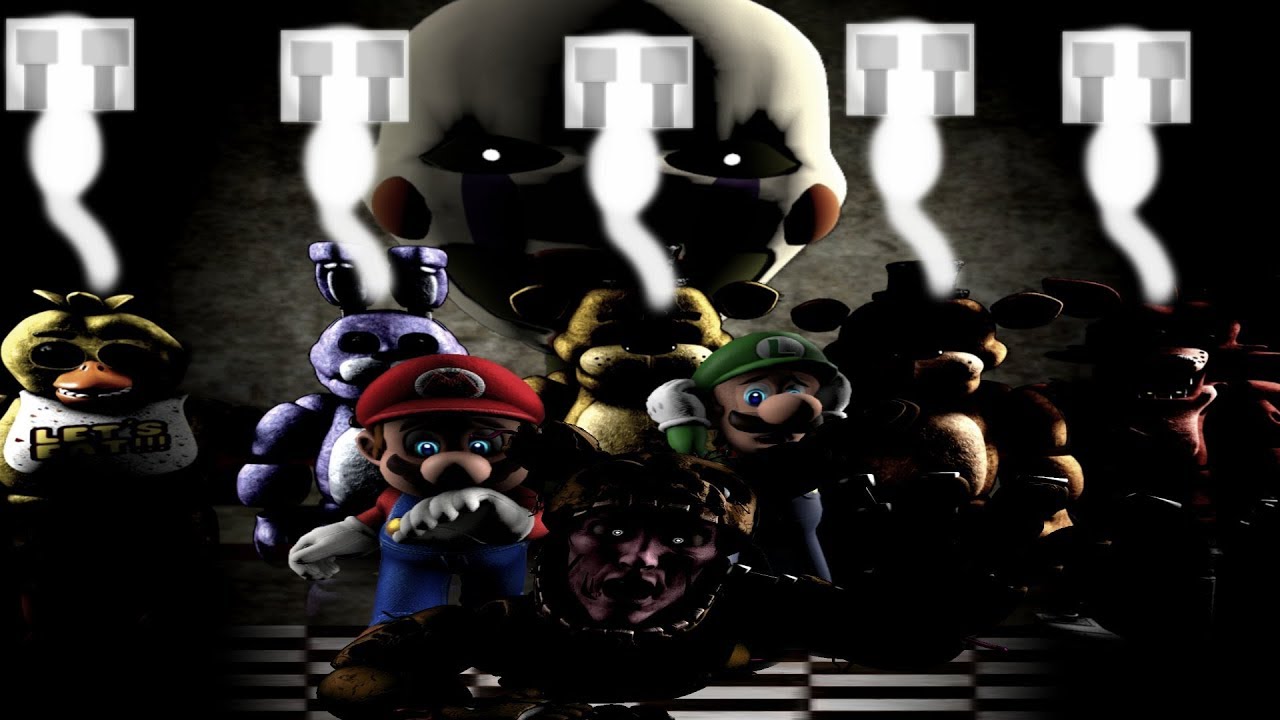 still get mario in animatronic horror