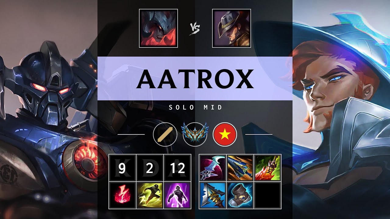 Aatrox Mid vs Twisted Fate - VN Challenger Patch 25.04