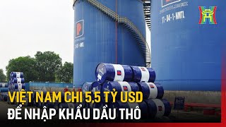 Việt Nam chi 5,5 tỷ USD để nhập khẩu dầu thô  | Tin tức
