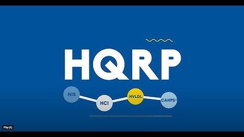 Introduction to the Hospice Quality Reporting Program (HQRP)