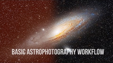 Basic Astrophotography Workflow (pixinsight and photoshop)