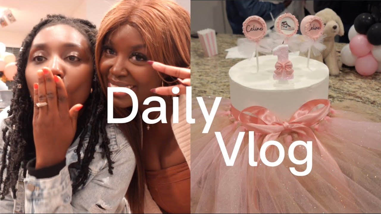 Birthday Party with friends and family  (Mini Daily vlog)