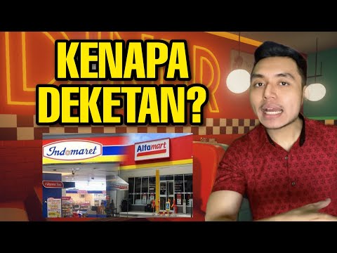 Kenapa Indomaret sama Alfamart sebelahan? #shorts