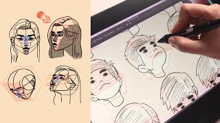 How To Draw The Head From Any Angle  Skillshare Teaser