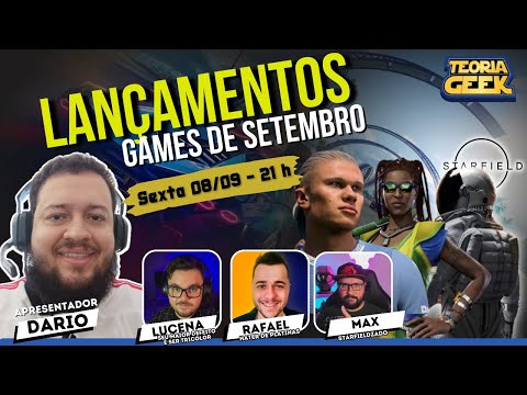 Lançamentos de Games em Setembro!