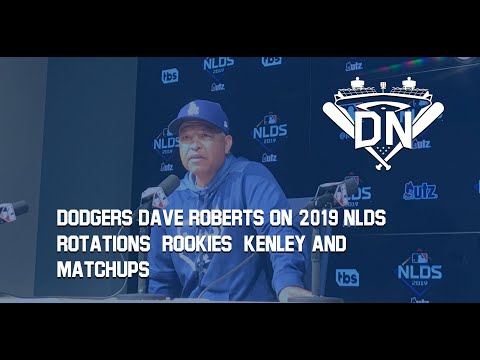 2019 Dodgers vs. Nationals: Dave Roberts talks Rotation, Kenley, Rookies and More | LA Dodgers