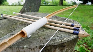 DIY Bamboo Bow Making - YouTube