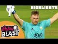 Finch  Roy Share Record Stand  Surrey v Middlesex  Vitality Blast 2018   Highlights