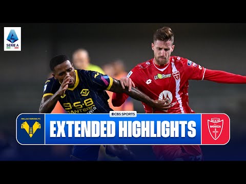 Hellas Verona vs. Monza: Extended Highlights | Serie A | CBS Sports Golazo