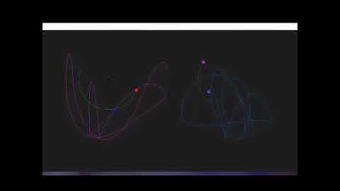 Simulating double pendulum in python