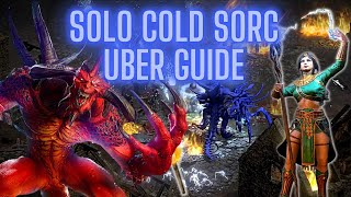 Solo Uber Cold Sorc Guide Easy Ubers on Cold Sorceress in D2R