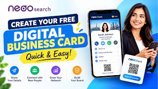 How to Create Your FREE Digital Business Card in Minutes | NeooCard by Neoo Search