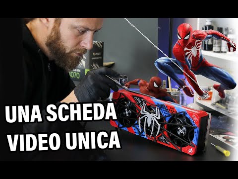 La scheda video e il PC di Spiderman con Palit GeForce RTX 4070 Dual & Maker Support