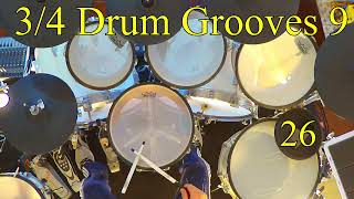 3/4 Grooves 9 Pattern 26