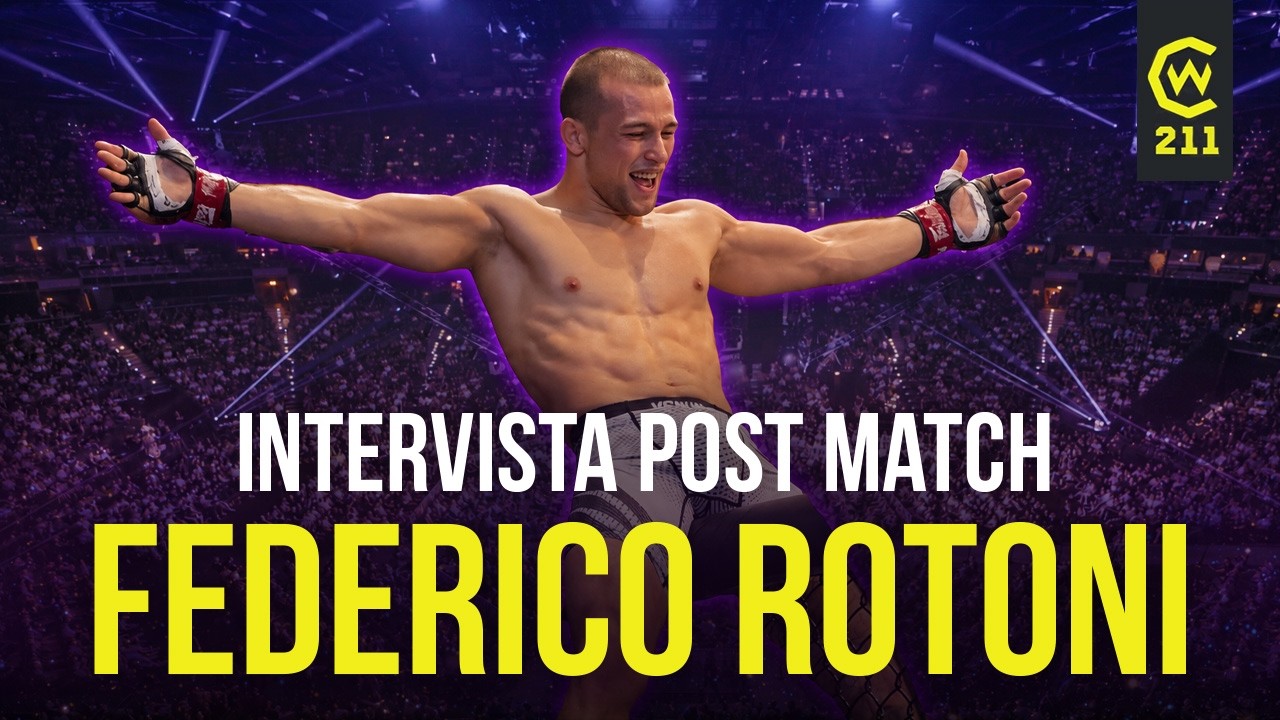 FEDERICO ROTONI: "Combatto per i miei fan" - INTERVISTA post DEBUTTO a Cage Warriors 211