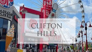Niagara Falls Clifton Hills Full Walking Tour [4K] | CLIFTON HILLS 2021