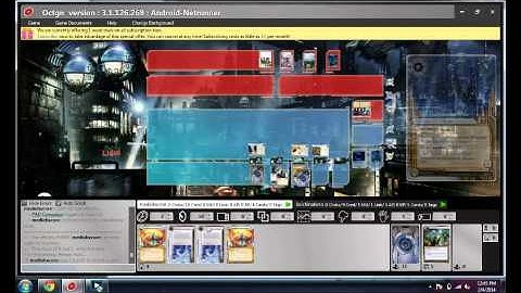 Android: Netrunner NBN Tax Man vs Andromeda OCTGN