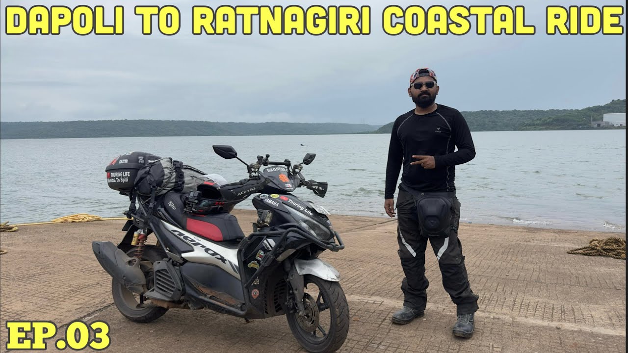 Dapoli to Ratnagiri | Coastal Ride on Scenic Konkan Roads 🌊 | EP.03
