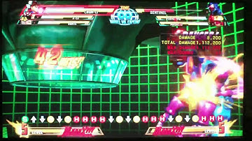 MvC3 - Chun Xfactor lvl1 set-up w/ OTG assist to kill Sentinel