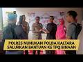 POLRES NUNUKAN POLDA KALTARA SALURKAN BANTUAN KE TPQ BINAAN