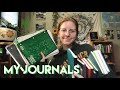 My 16 Used Journals! | Journaling Habits