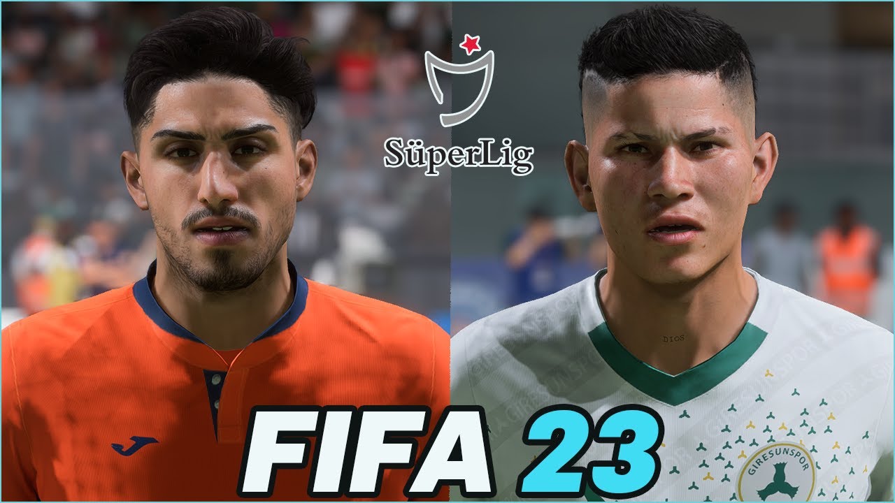 FIFA 23 ALL TURKEY SUPER LIG PLAYERS REAL FACES