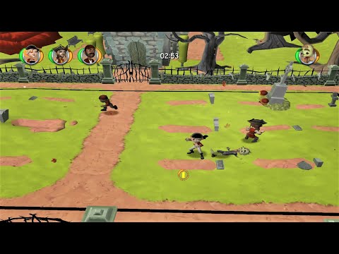 Pirates vs. Ninjas Dodgeball (2009) Nintendo Wii Gameplay in HD (Dolphin)