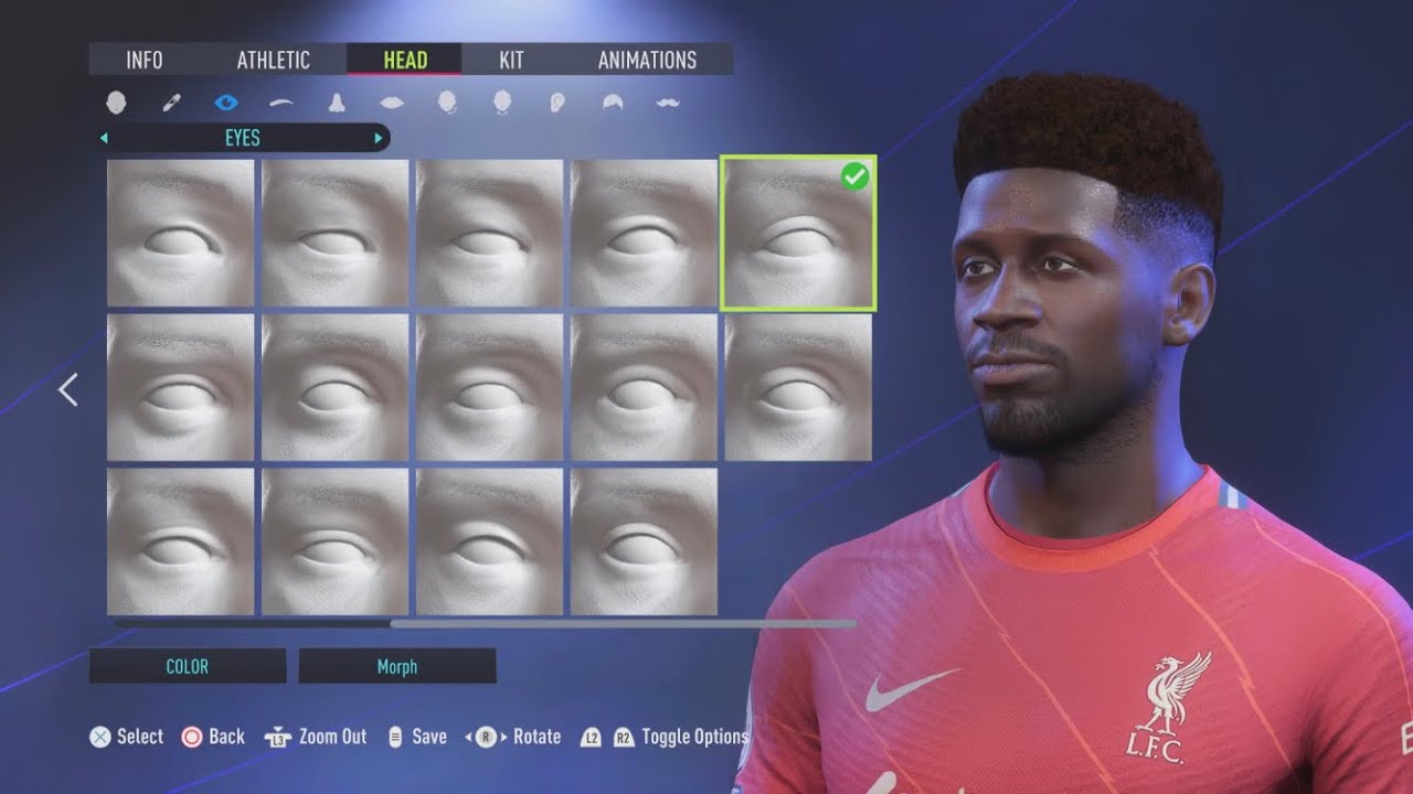 FIFA 22 (23) How to make Divock Origi Pro Clubs Look alike