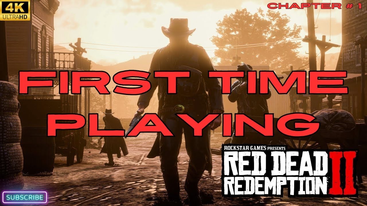 First Time Playing Red Dead Redemption 2 Highlights Chapter # 1 - YouTube