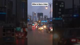Clifton To Shara E Faisal