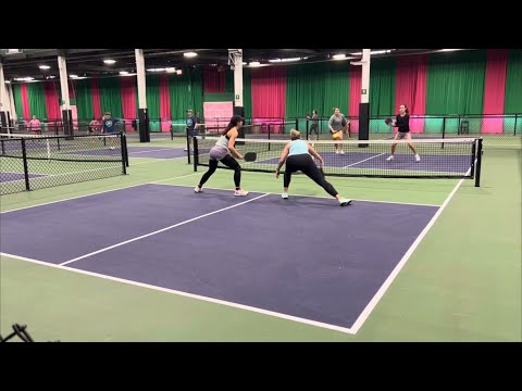 Women’s open division bracket game CT summer sendoff Pickleball tournament
