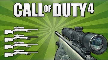 COD4: Quad Feed with Every Gun!