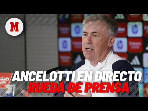 EN DIRECTO I Rueda de prensa de Ancelotti antes del partido frente al Granada, en vivo