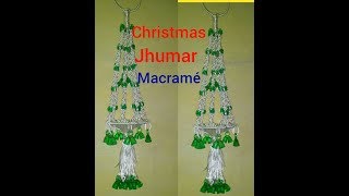 How To Make Christmas Jhumar New Desing At Home Beautiful