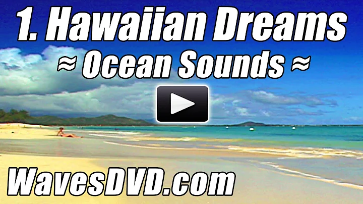 1 - HAWAIIAN DREAMS - WAVES DVD Virtual Vacations Nature Videos relaxing ocean sounds best beach