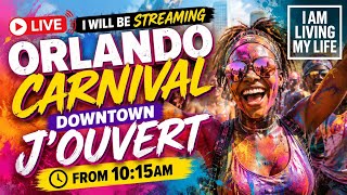 🔴 LIVE: Orlando Carnival Downtown J’Ouvert 2026 | Paint, Powder & Road Vibes 🎭🔥