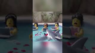 Oh No! #lego, #sharkattack, #relatable  #brainrot #ninjago #funny