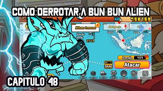 Trucos y Consejos de The Battle Cats en español Capitulo 48 Como vencer a Bun bun Alien Facilmente