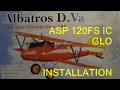Maxford usa albatros asp120 fs ic glo installation part 1