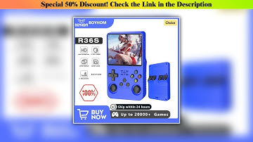 Boyhom Open Source — Best Seller (2025): Boyhom Open Source R36S Retro Handheld Game