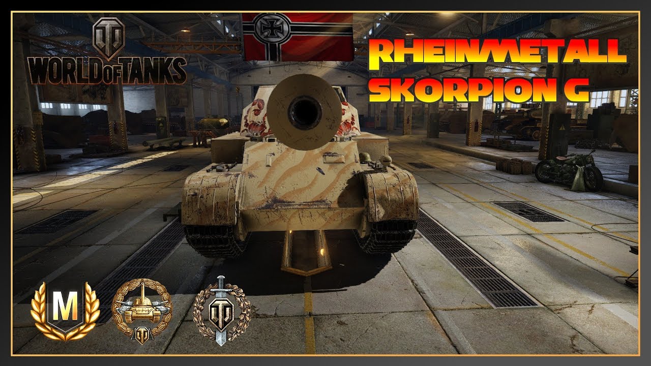 World of Tanks // Rheinmetall Skorpion G // Ace Tanker // Top Gun