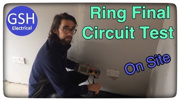 On-Site With JT Testing a Ring Final Circuits (Sockets) (Read Description)